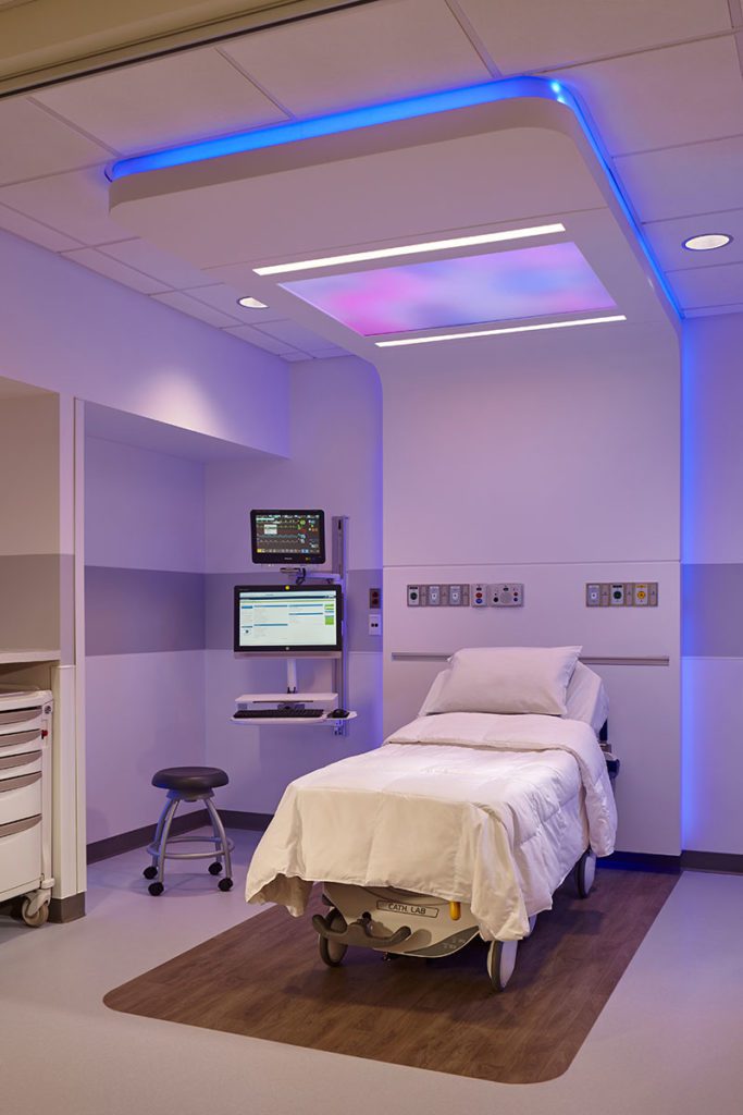 Philips' Ambient Experience Preparation and Recovery Bay with Shield headwalls